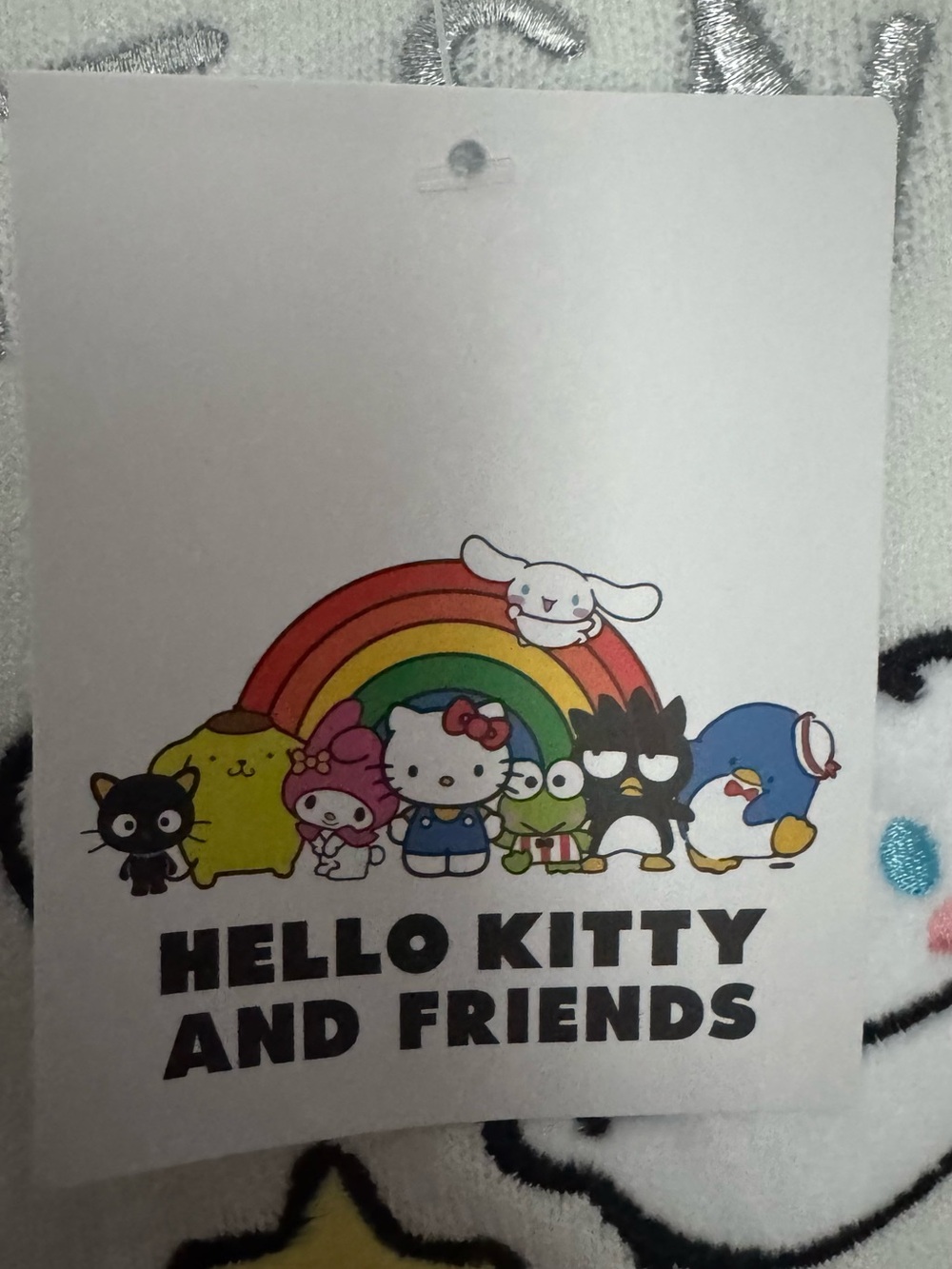 New with Tags Sanrio Hello Kitty, My Melody & Cinnamoroll Christmas Snow Sweater - Picture 8 of 8